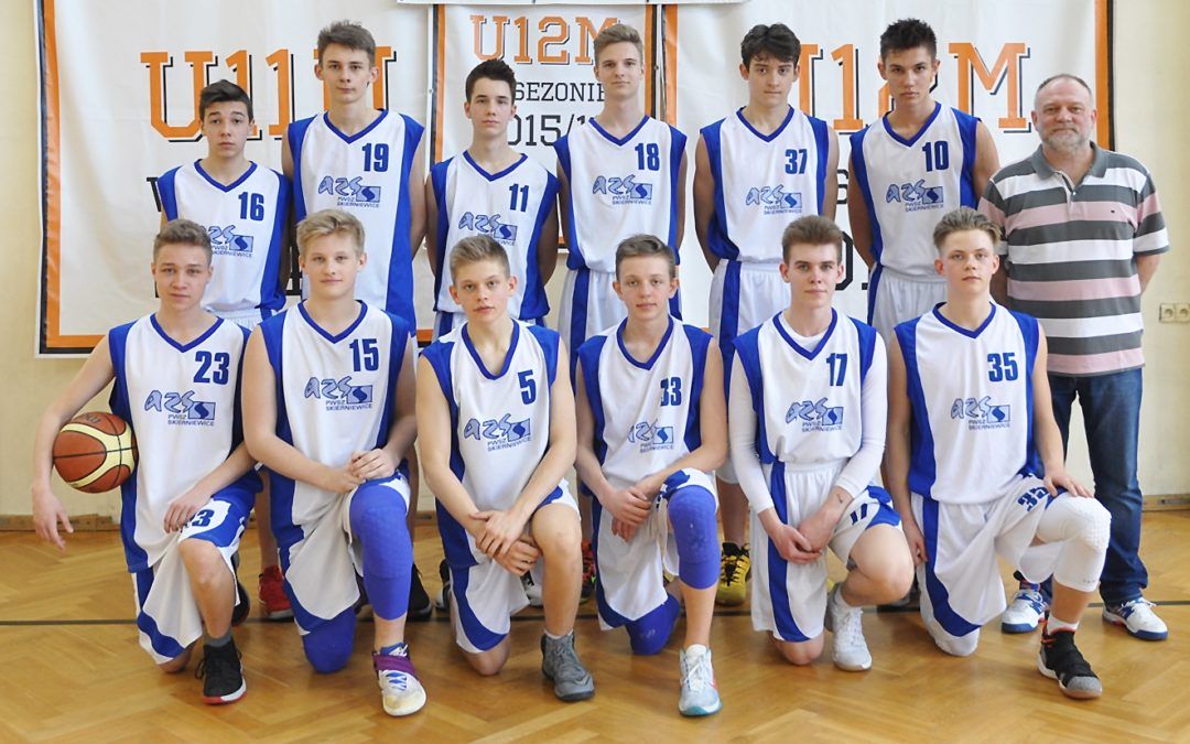 Reprezentacja koszykarzy  mistrzem województwa łódzkiego