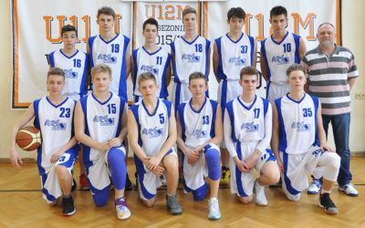 Reprezentacja koszykarzy  mistrzem województwa łódzkiego