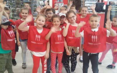 Klasa 1a wzięła udział w programie edukacyjnym pt. ”Od uprawy do potrawy”