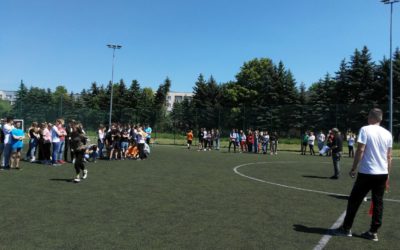 Szkolny dzień sportu klas 8 oraz 3 gimnazjum