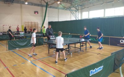 Zawody sportowe – tenis stołowy- awans!!