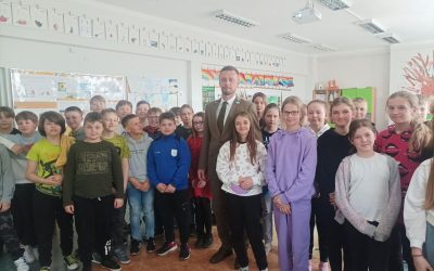 Spotkanie z panem leśniczym Grzegorzem Karwatem