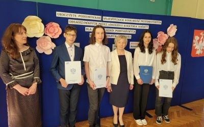 Uroczystość wręczenia zaświadczeń dla laureatów i finalistów Wojewódzkich Konkursów Przedmiotowych