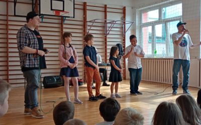 Koncert muzyczny BEATBOX-u w klasach 1-3