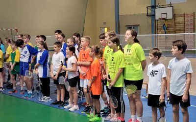 Finał Wojewódzkich Igrzysk Dzieci w Badmintonie Drużynowym