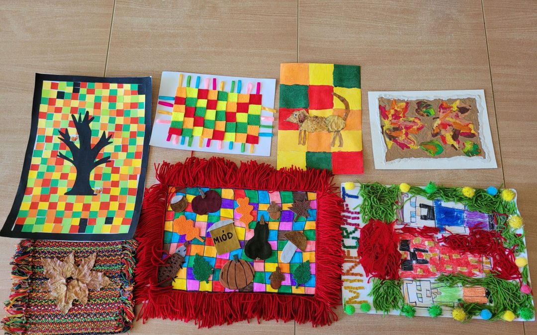 Konkurs świetlicowy dla klas pierwszych „Koc na jesienne wieczory”.