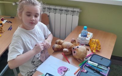 Zajęcia bajkoterapii w klasie 2A