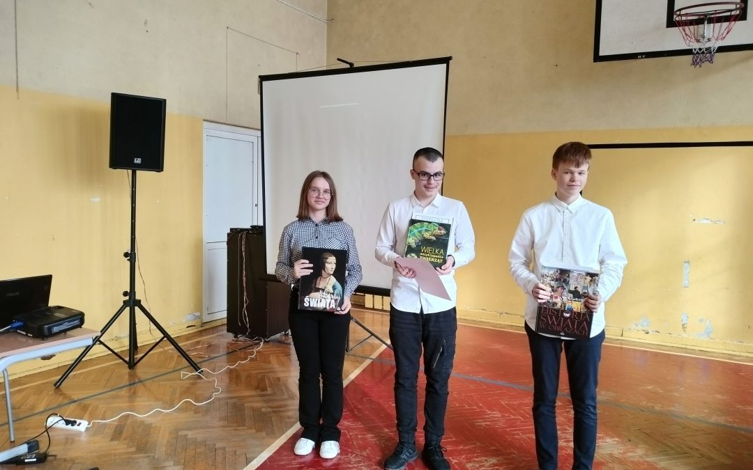 Apel podsumowujący pracę w I semestrze klas 6-8