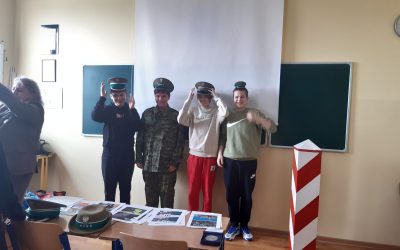 Spotkanie z przedstawicielem Nadwiślańskiego Oddziału Straży Granicznej im. Powstania Warszawskiego w Warszawie