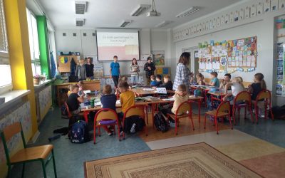 Projekt edukacyjny pod tytułem „Polskie święta majowe”.
