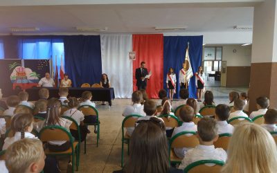 Rozpoczęcie roku szkolnego klas I- V, budynek B
