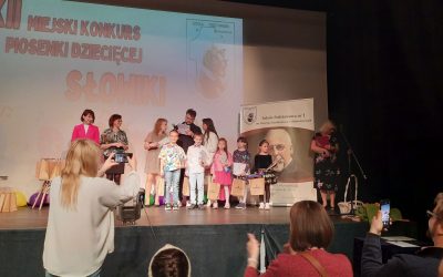 XII edycja Miejskiego Konkursu Piosenki Dziecięcej Słowiki