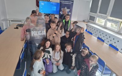 Wycieczka do Komendy Policji w Skierniewicach