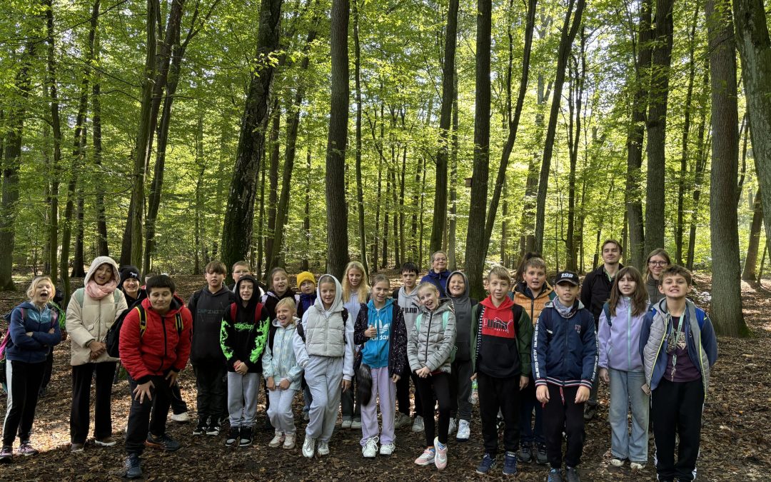 Wycieczka klas 3e i 5b do parku krajobrazowego wzniesień łódzkich
