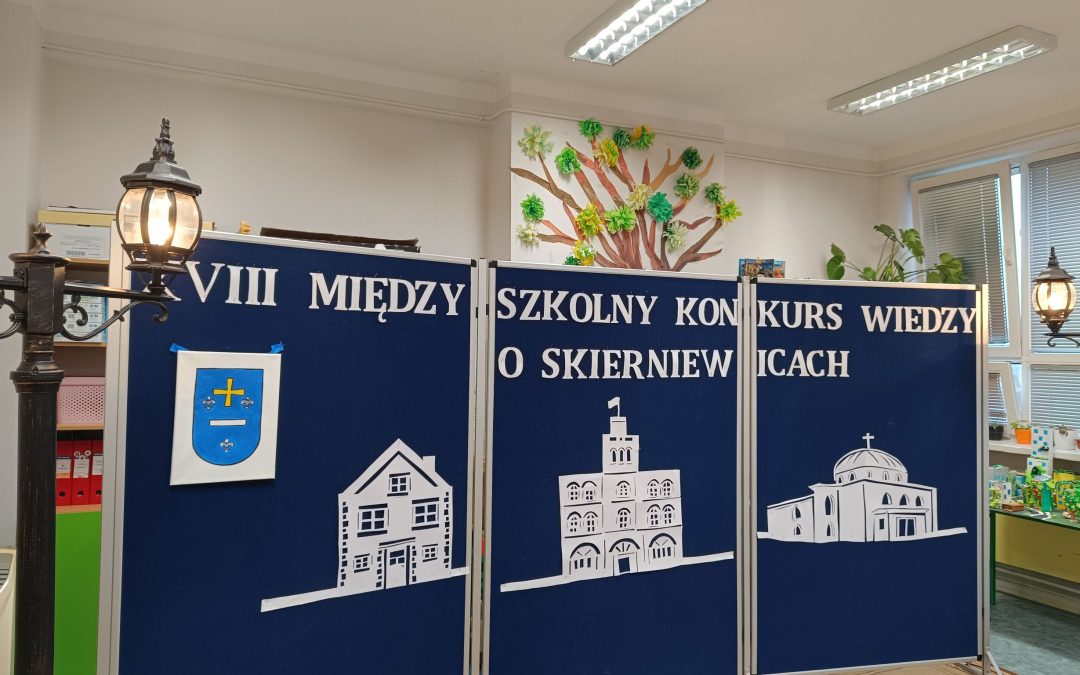 Międzyszkolny konkurs wiedzy o Skierniewicach