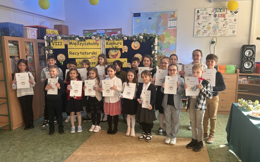 VIII Międzyszkolny Konkurs Recytatorski