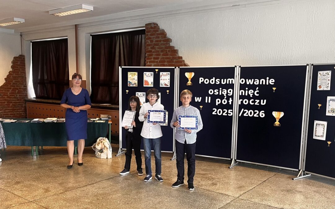 Podsumowanie osiągnięć uczniów bud. B