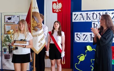 Uroczystość zakończenia roku szkolnego bud. A
