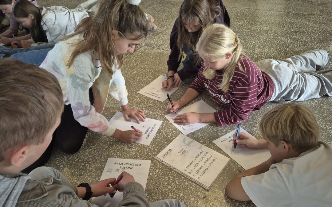 Matematyka na stacjach zadaniowych w klasie 5e